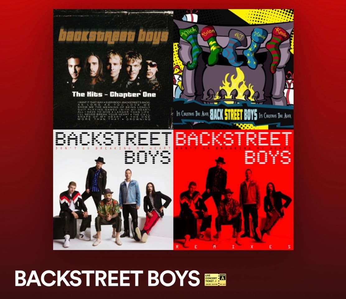 Music Mi lista de los Backstreet Boys 