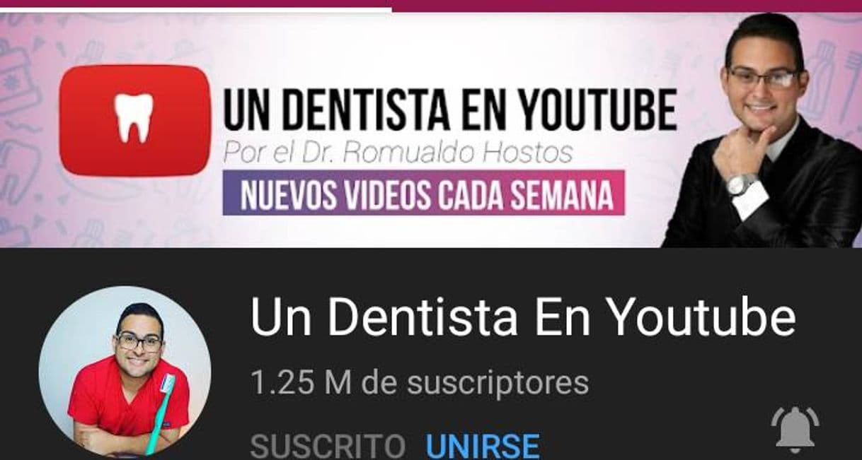 Fashion Un dentista en YouTube