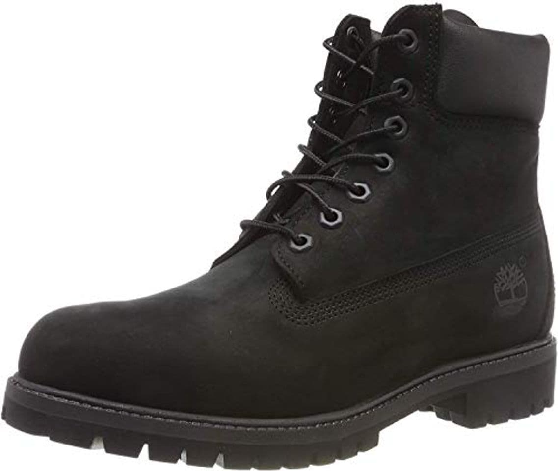 Moda Timberland 6 Inch Premium Waterproof, Botas para Hombre, Negro