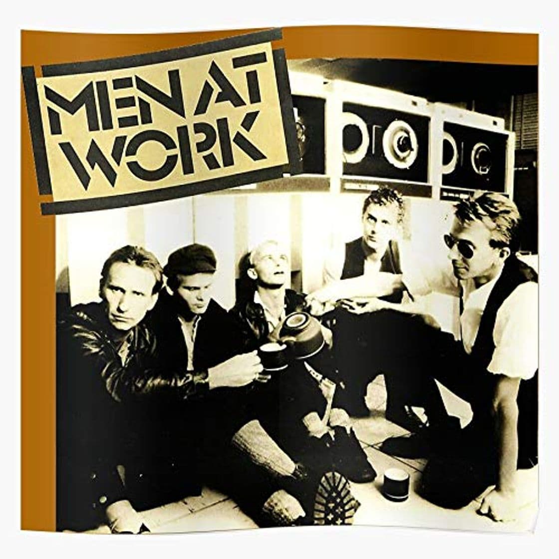 Producto New A Under Australian Alternative Mistake Its Men At Down Wave 80S Work 1980S El mejor y más nuevo póster para la sala de decoración del hogar de arte de pared