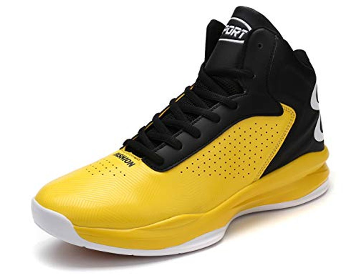 Moda SINOES Hombres Zapatillas de Baloncesto de Alta Superior de Malla Transpirable de Invierno Deportes de Baloncesto Zapatos de Hombre al Aire Libre Entrenadores