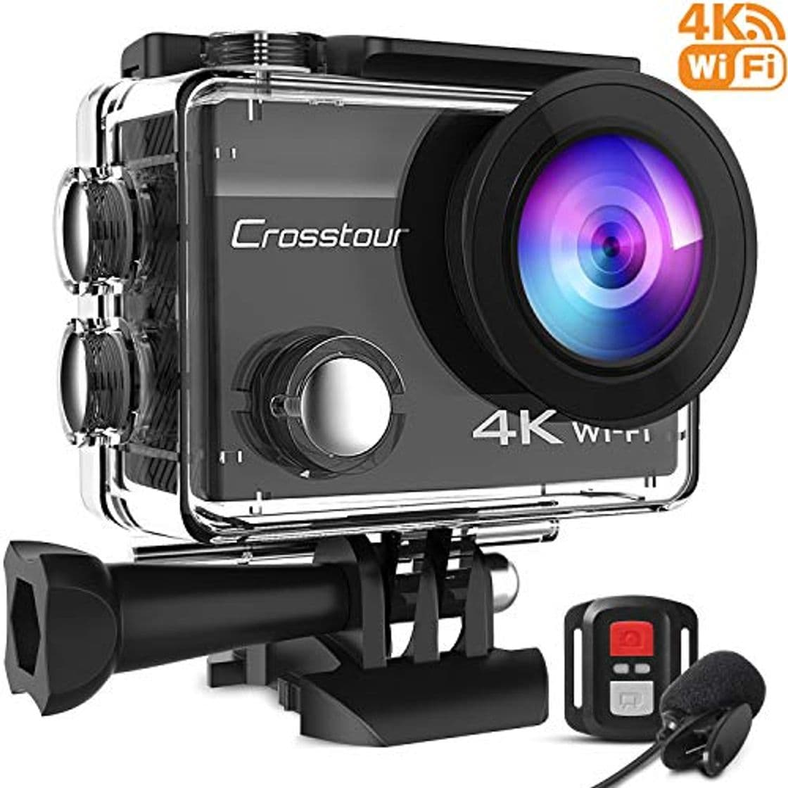 Producto Crosstour Cámara Deportiva Impermeable 4K Ultra HD Wi