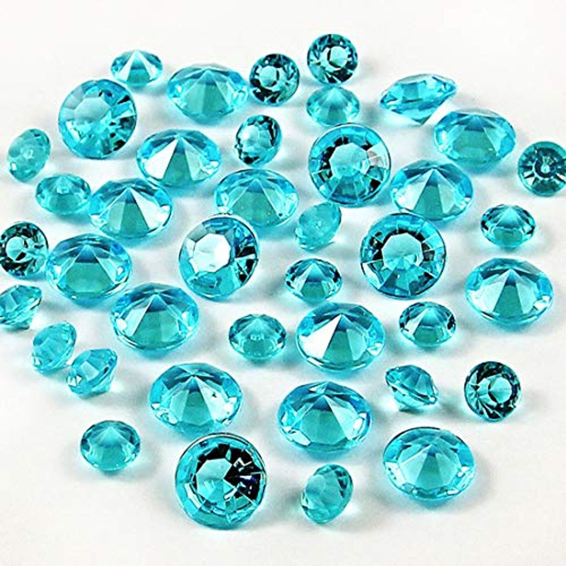 Producto Manshui 1000 Piezas 10mm Cielo Azul de Cristal acrílico Diamantes Mesa de