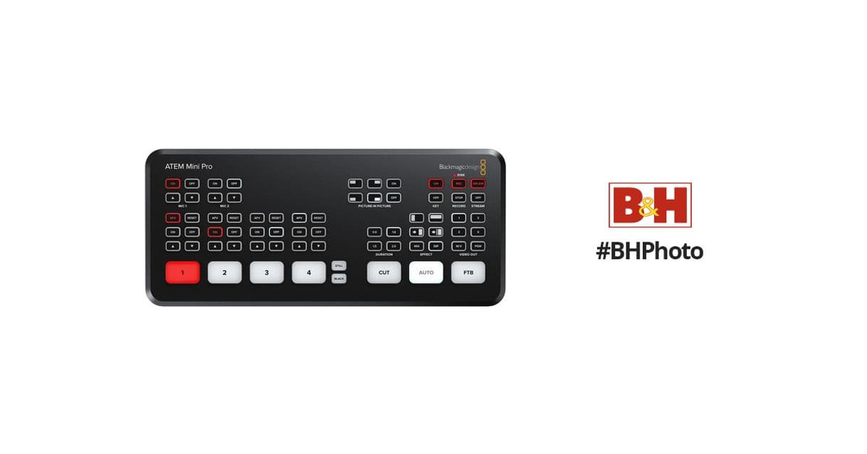 Moda Blackmagic Design ATEM Mini Pro HDMI Live Stream Switcher