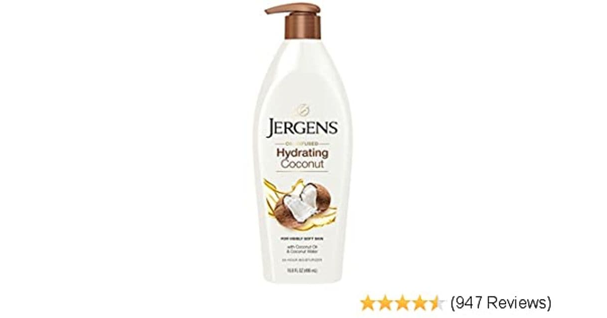 Moda Jergens Hydrating Coconut Body Moisturizer, 16.8 ... - Amazon.com