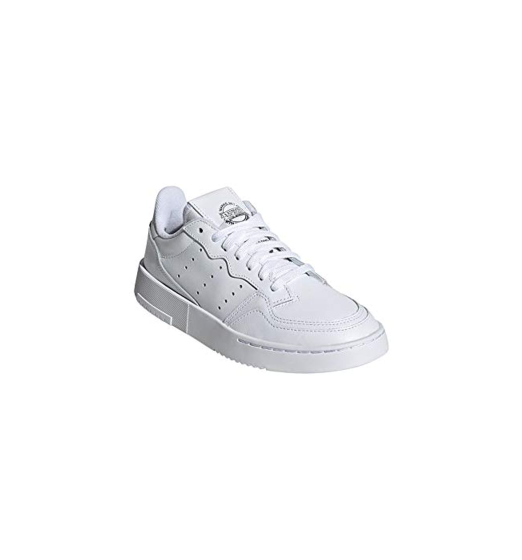 Moda Adidas originals EE7726 Zapatos Niño Blanco 38