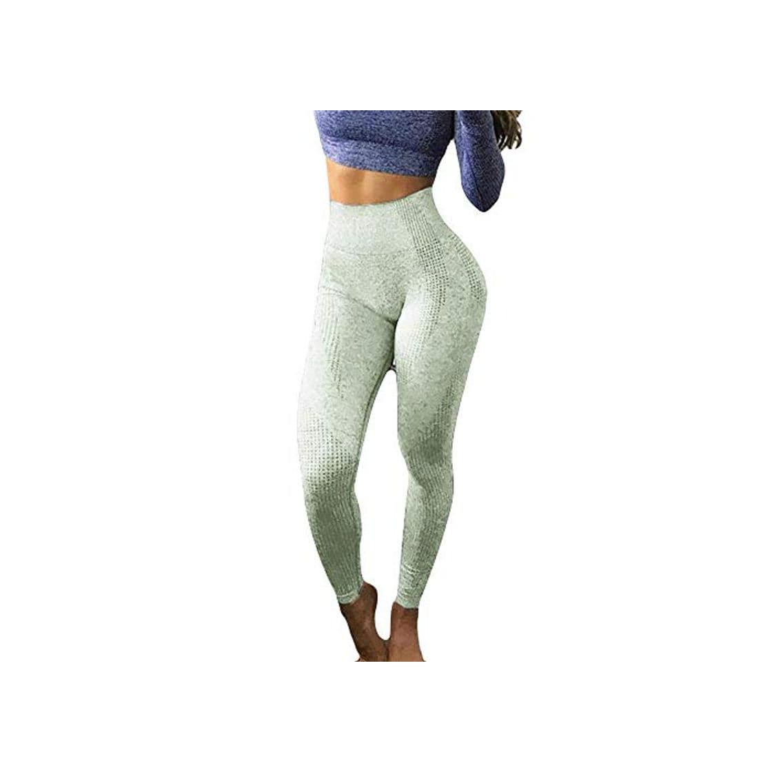 Moda Pantalones de Yoga Mujer Leggins High Waist Seamless Leggings Push Up Leggins Sport Women Running Yoga Pants Seamless Leggings Girl Leggins F G_M_United_States