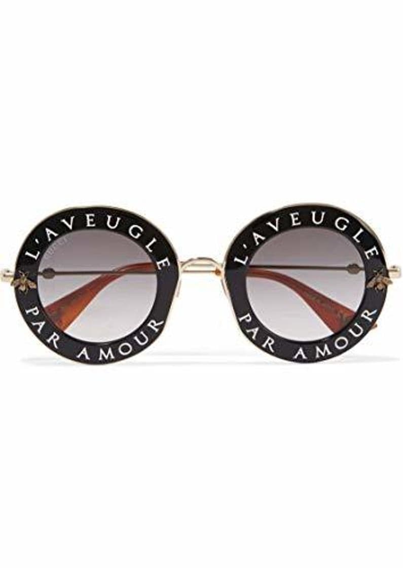 Moda Gucci GG0113S 001 Gafas de sol, Negro