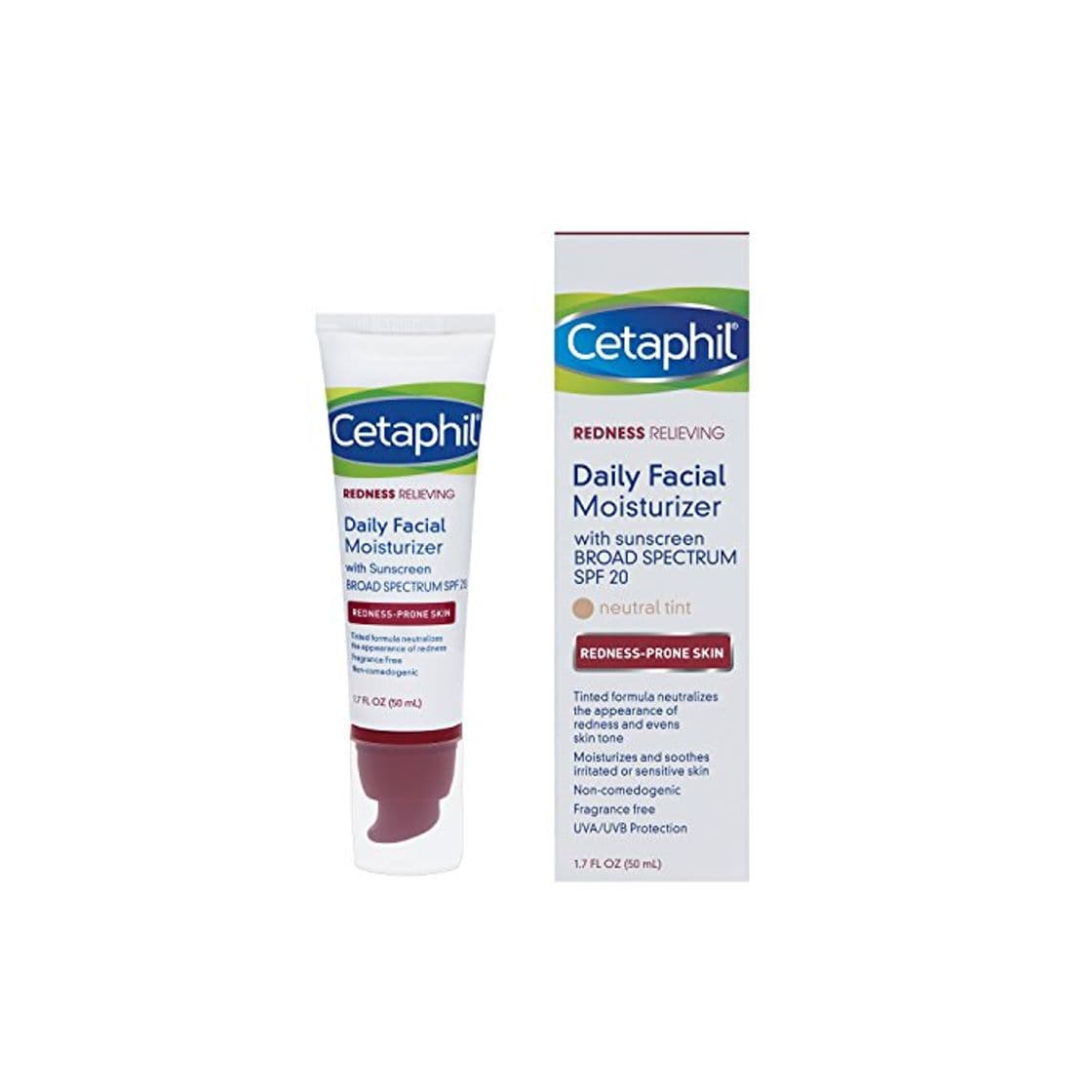 Producto Cetaphil Redness Relieving Daily Facial Moisturizer SPF 20