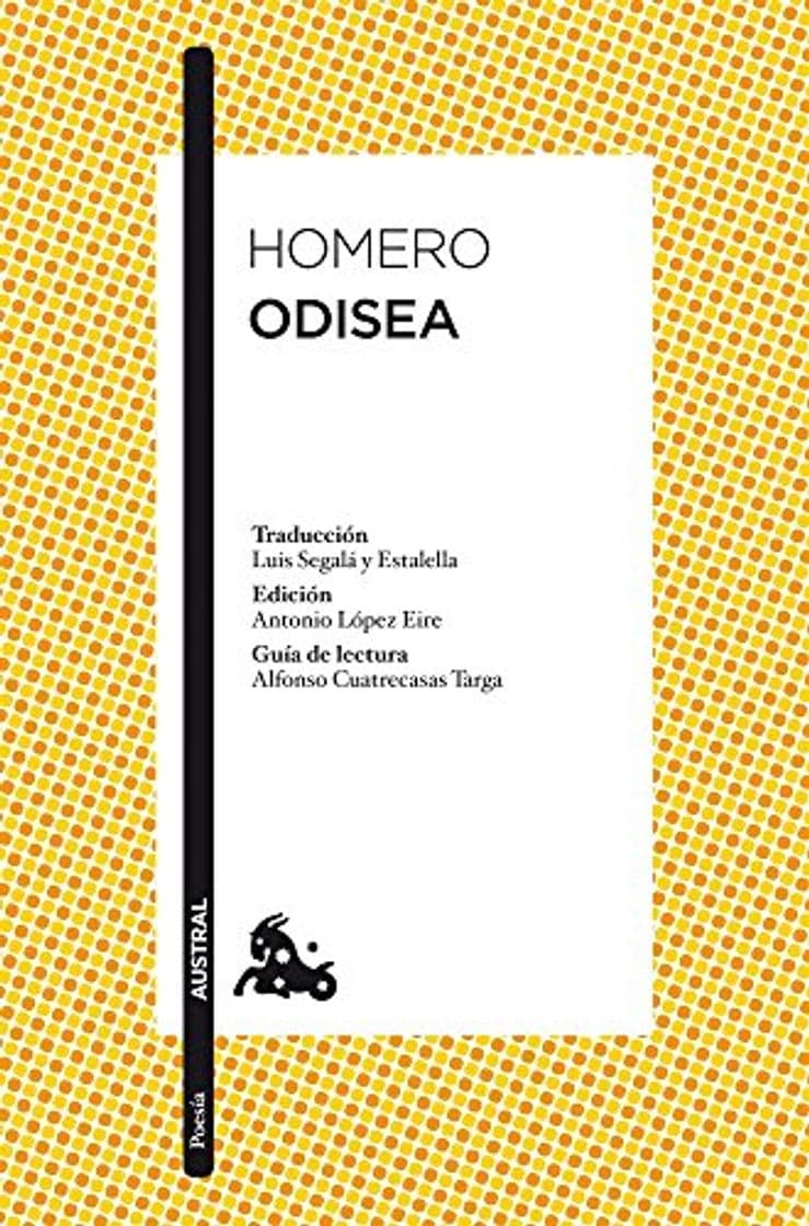 Libro Odisea: Traducción de Luis Segalà y Estalella. Edición de Antonio López Eire.