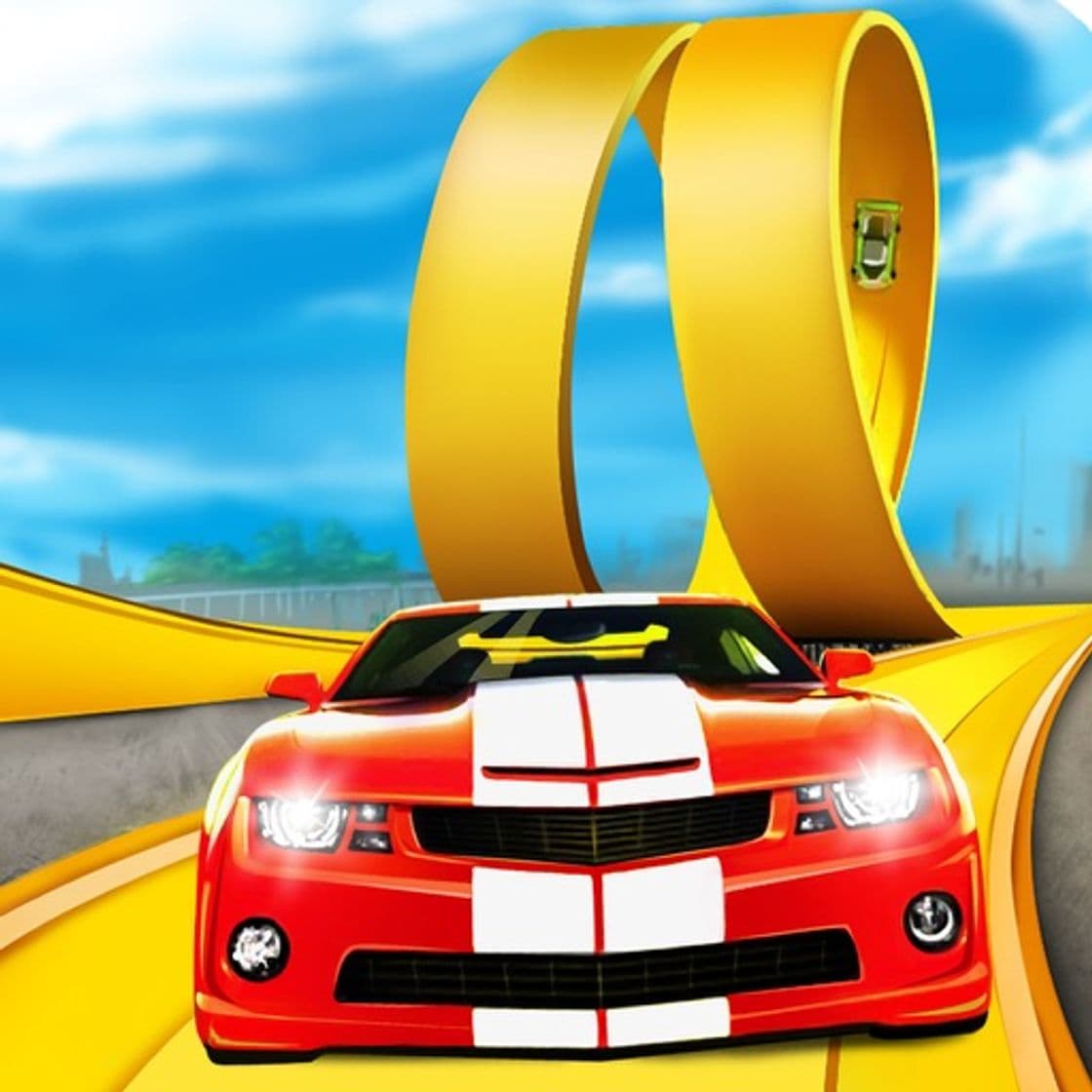 App 3D Stunt Car Race - eXtreme Racing Stunts Cars Driving Drift Games