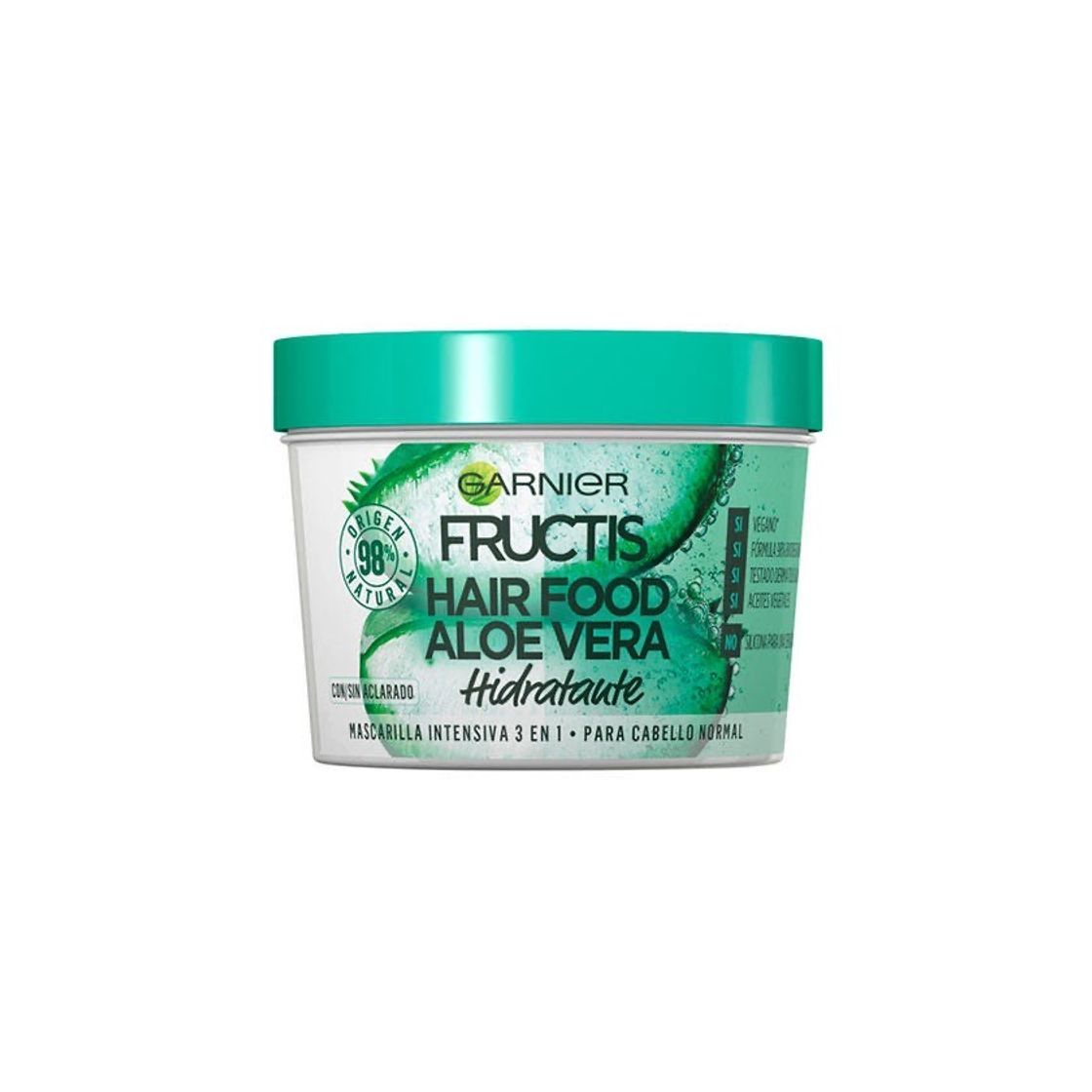 Product Garnier Fructis Hair Food Mascarilla Capilar 3 en 1 Aloe Vera Hidratante