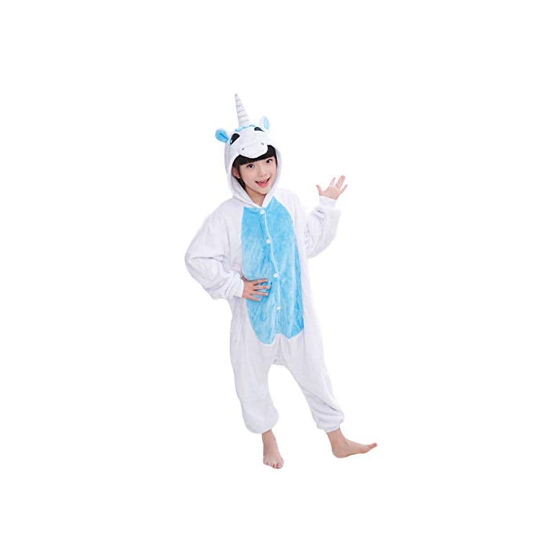 Product DEBAIJIA Pijama Animal Unicornio para Niños Niñas Disfrace Cosplay Franela Traje del