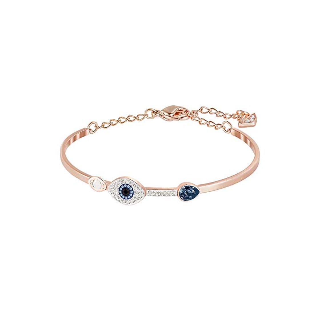 Moda Swarovski Brazalete Duo Evil Eye