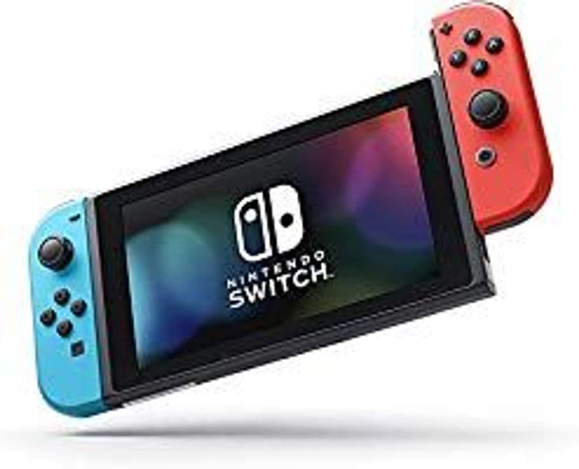 Fashion Nintendo Switch - Consola color Azul Neón/Rojo Neón: Amazon.es ...