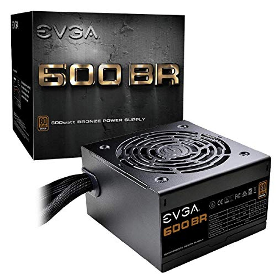 Electrónica EVGA 600 BR Unidad de - Fuente de alimentación