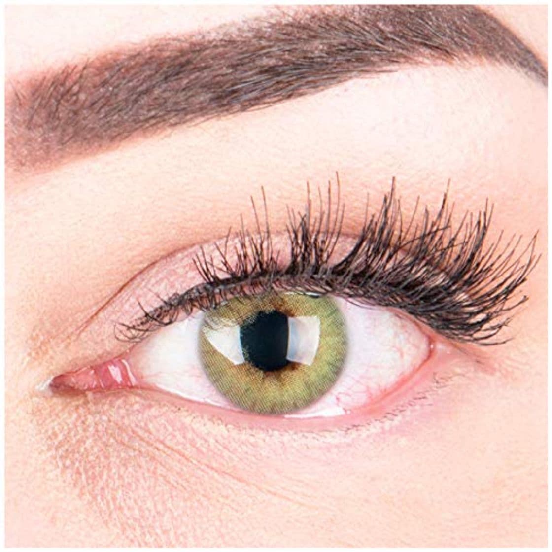 Producto GLAMLENS lentillas de colores verdes Rose Green