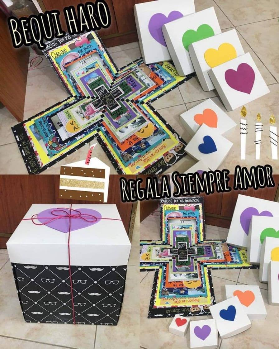 Moda Caja sorpresa para alguien especial❤