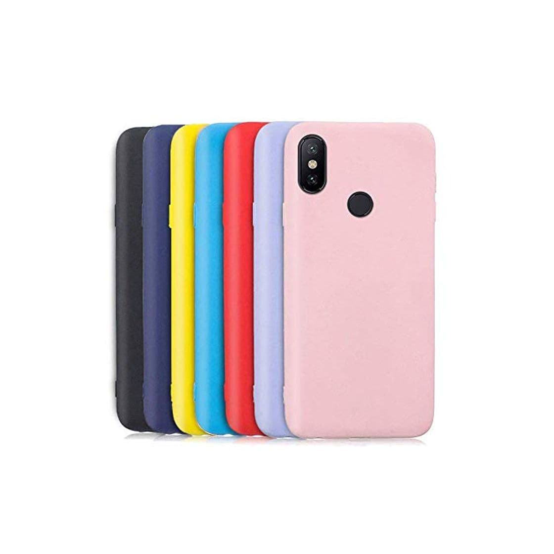 Product Meeter 7 x Funda para Xiaomi Mi A2 / 6X, Ultra Fina