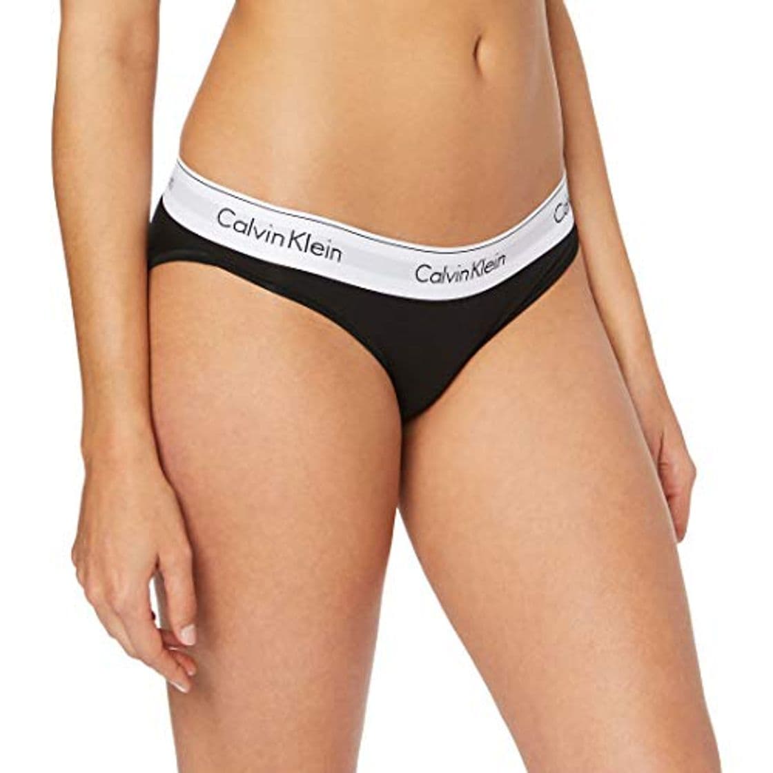 Fashion Calvin Klein underwear MODERN COTTON - BIKINI, Bikini Cullote para Mujer, Negro