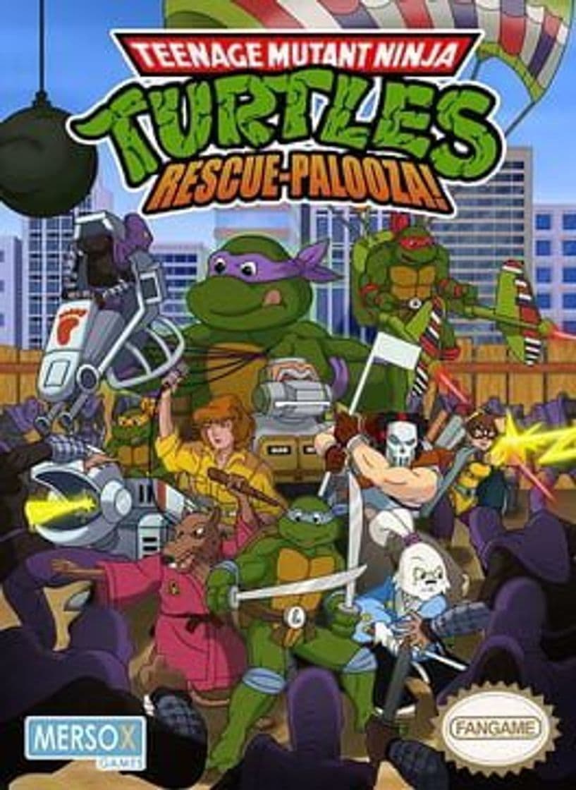 Videojuegos Teenage Mutant Ninja Turtles: Rescue Palooza!