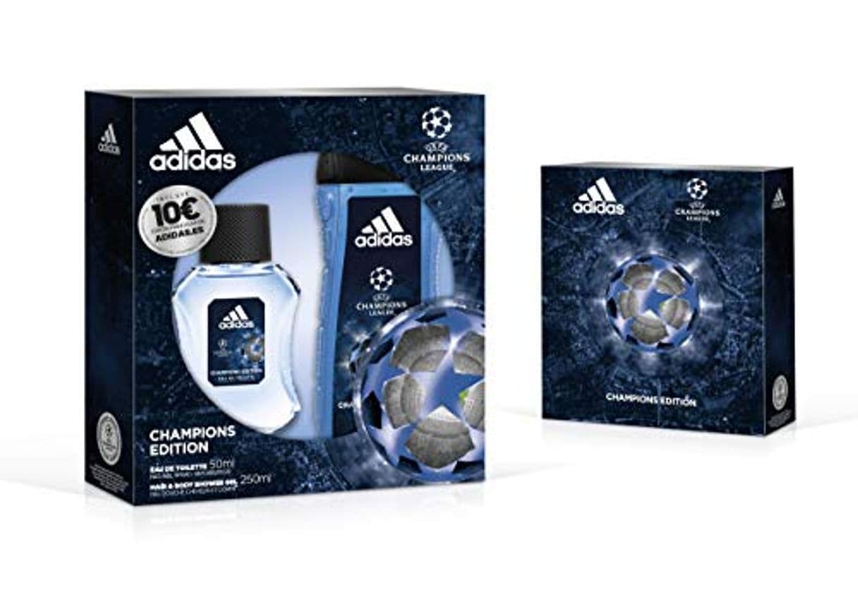 Beauty Adidas Uefa Champions Edition Set Hombre Duplo Edt 50