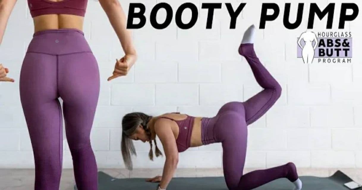 Fashion Booty Pump Workout 10 mins Booty Burn - YouTube