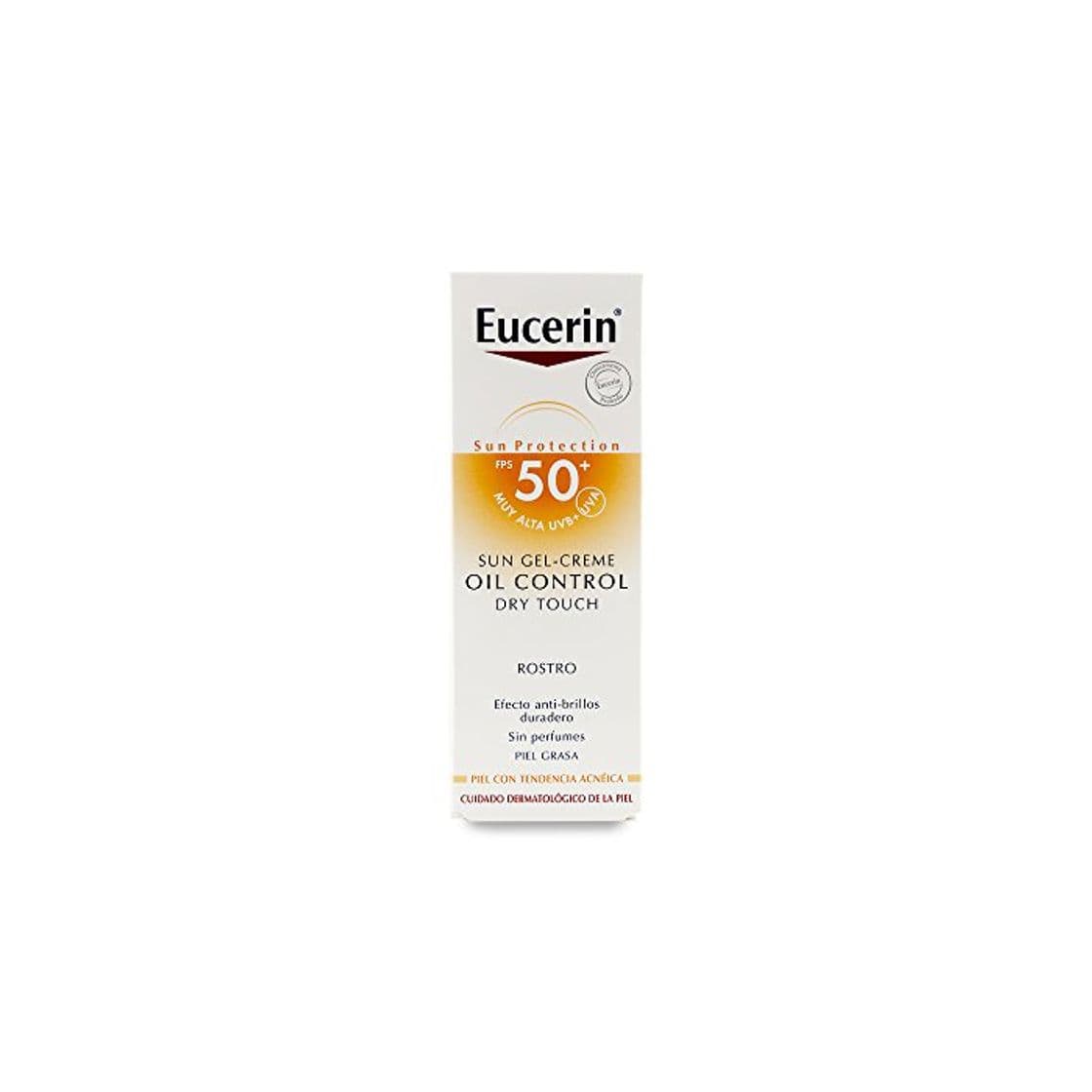 Belleza EUCERIN Sun Gel-Creme Oil Control Dry Touch PFS50+ 50ML