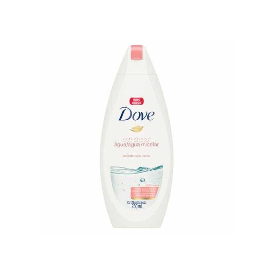 Belleza Dove Gel De Ducha Coco y Almendras - 4 Paquetes de 500