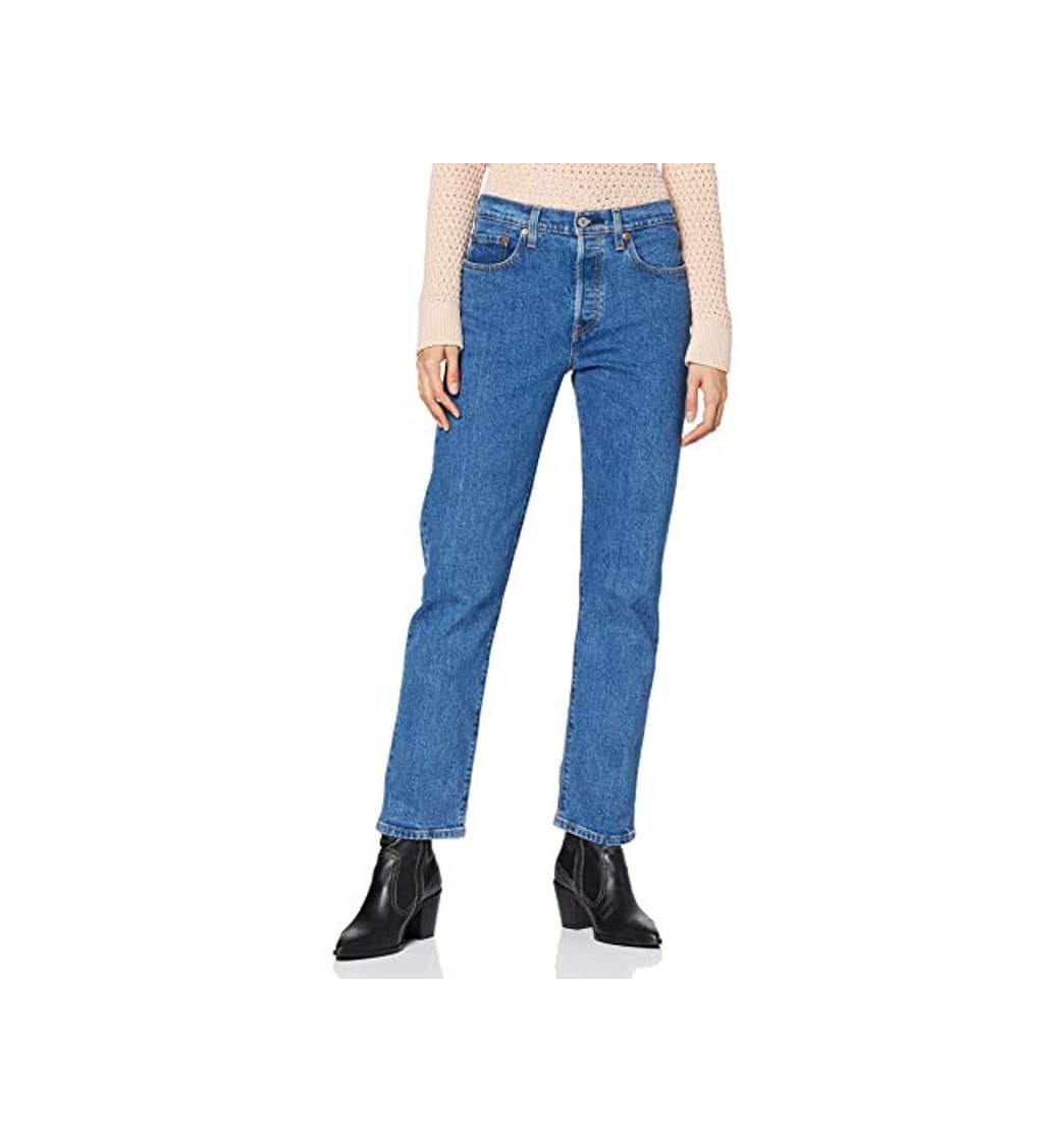 Fashion Levi's 501 Crop Vaqueros Boyfriend, Azul