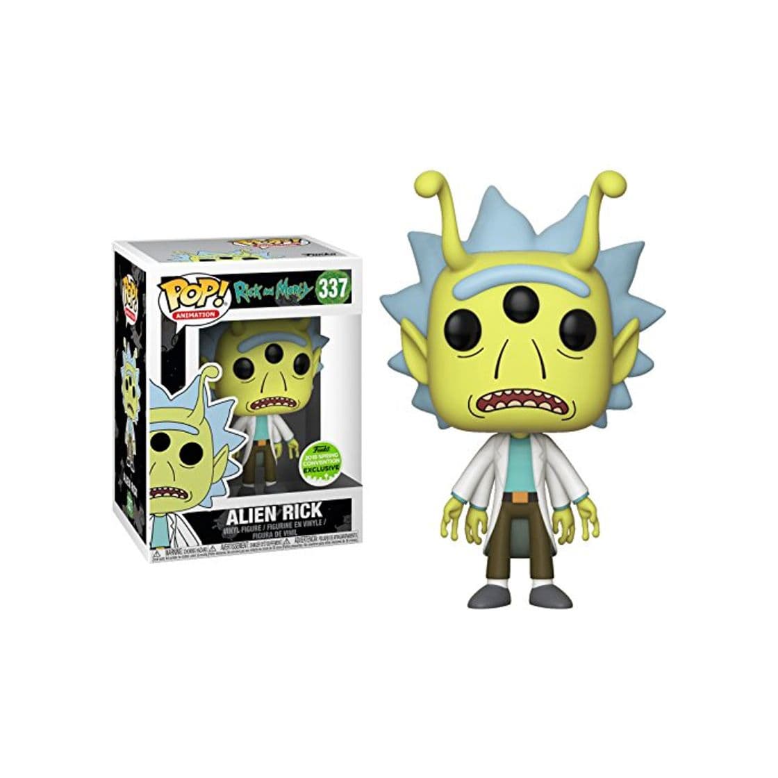 Game Funko Pop! Animation Rick y Morty SDCC 2018 Convención de Primavera Edición