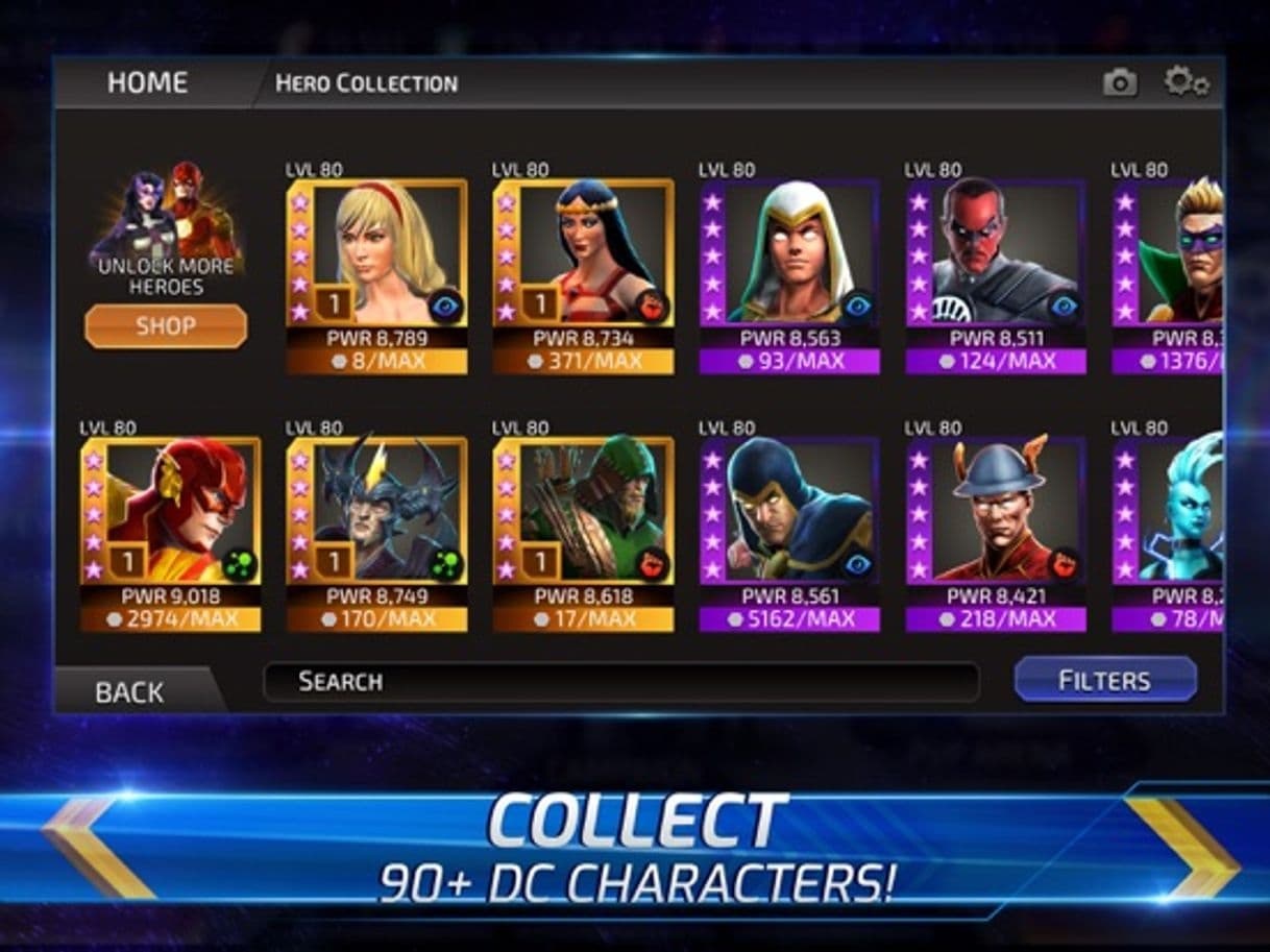 App DC Legends: Fight Superheroes