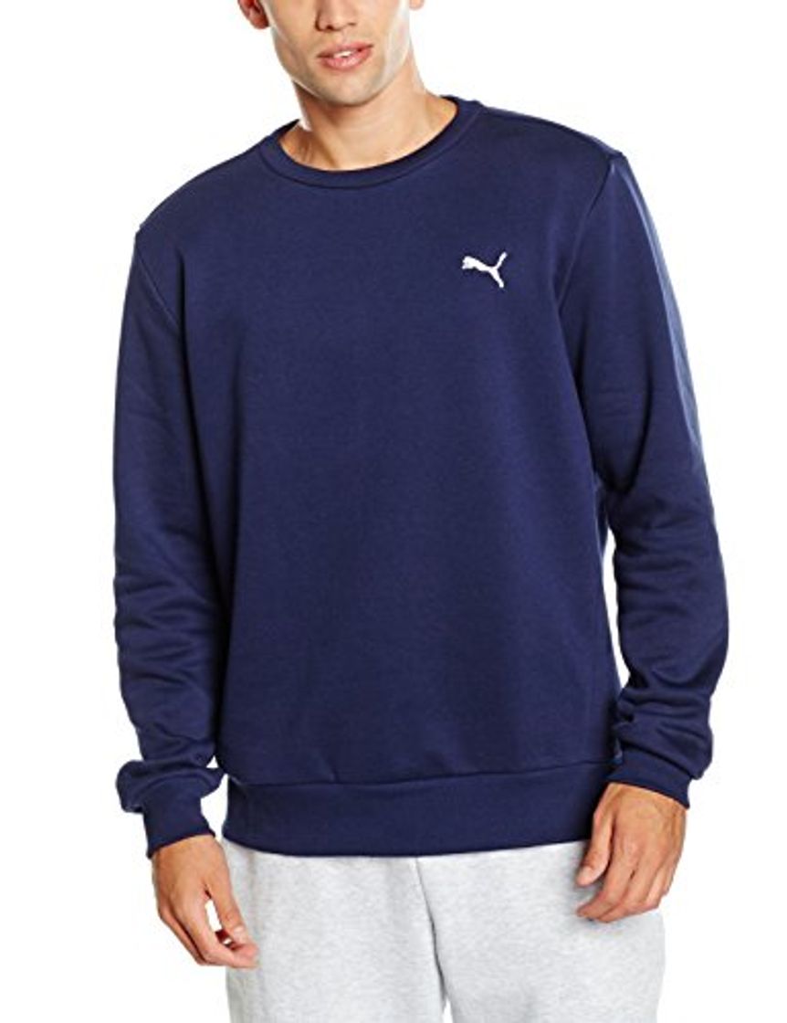 Fitness Puma Sudadera Ess Crew Sweat, Azul