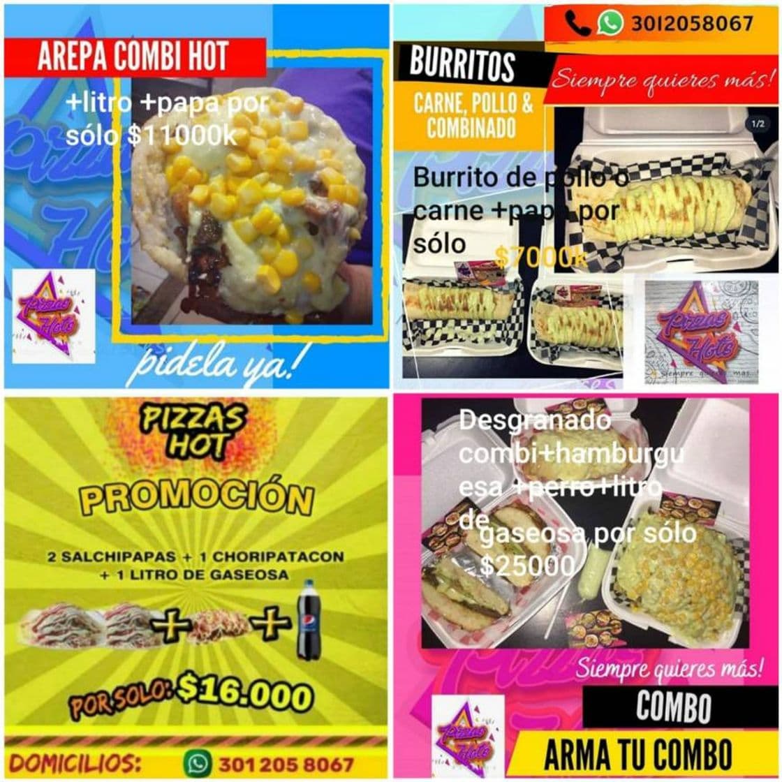 Restaurantes Pizzas Hots