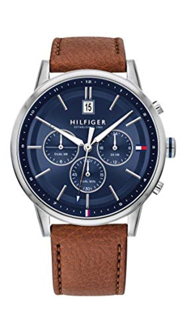 Producto Tommy Hilfiger Reloj Analógico para Hombre de Cuarzo con Correa en Cuero 1791629