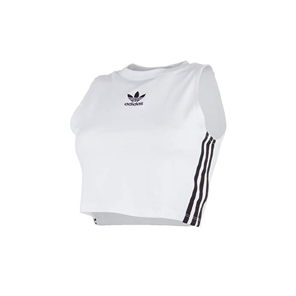 Producto Adidas Crop Tank Camiseta, Mujer, 44, Blanco