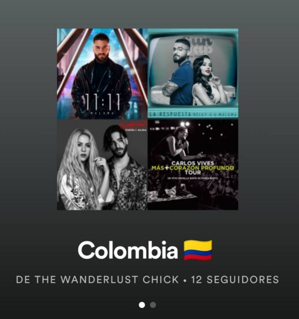 Canción Mi playlist de Spotify para tu viaje a Colombia ✈️❤️