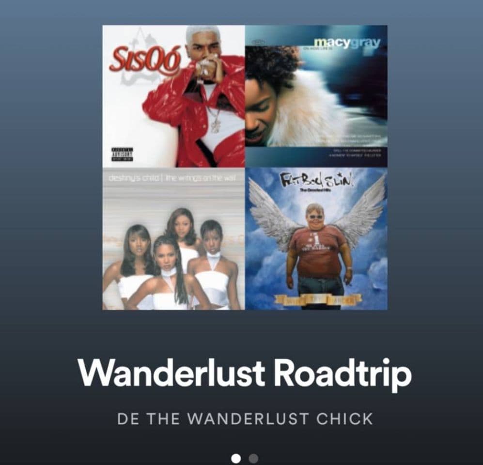 Canción Roadtrip Playlist 90s, 2000 y más 😜