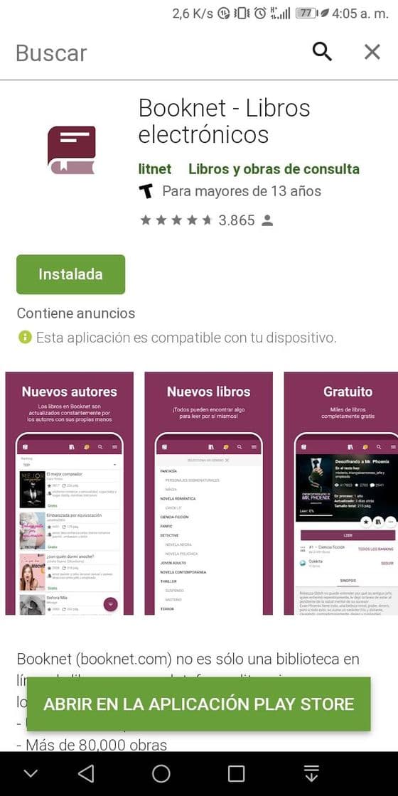 App App para leer y subir libros propios