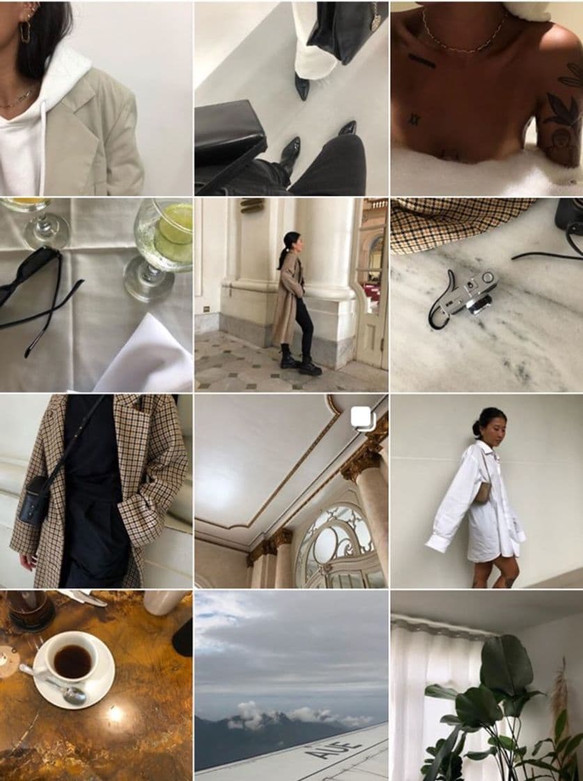 Fashion Este feed tem um instilo clean, ótimo para se inspirar. 