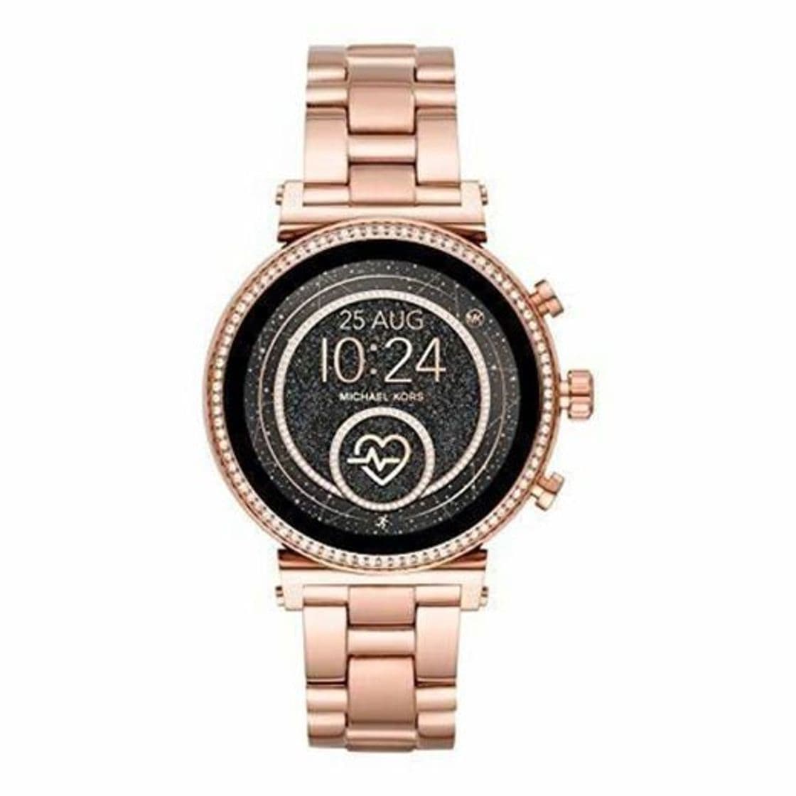 Moda Michael Kors Reloj Analógico-Digital para Mujer Correa en Acero Inoxidable MKT5063