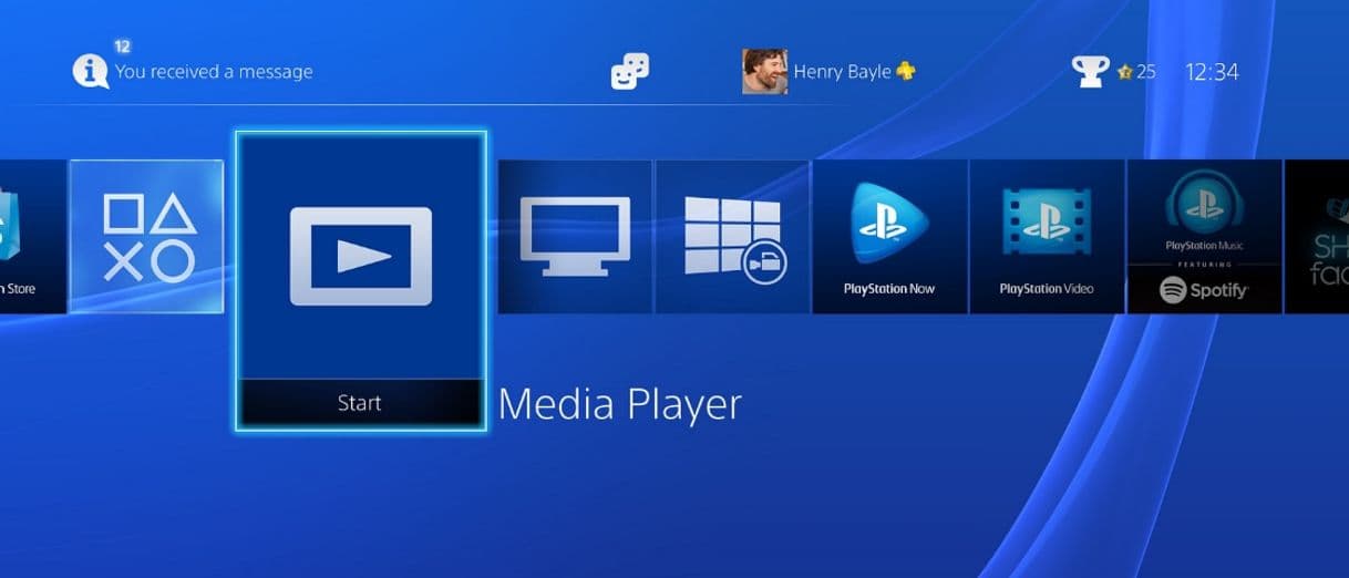 App Media Server Reproduzir Arquivos No PS4