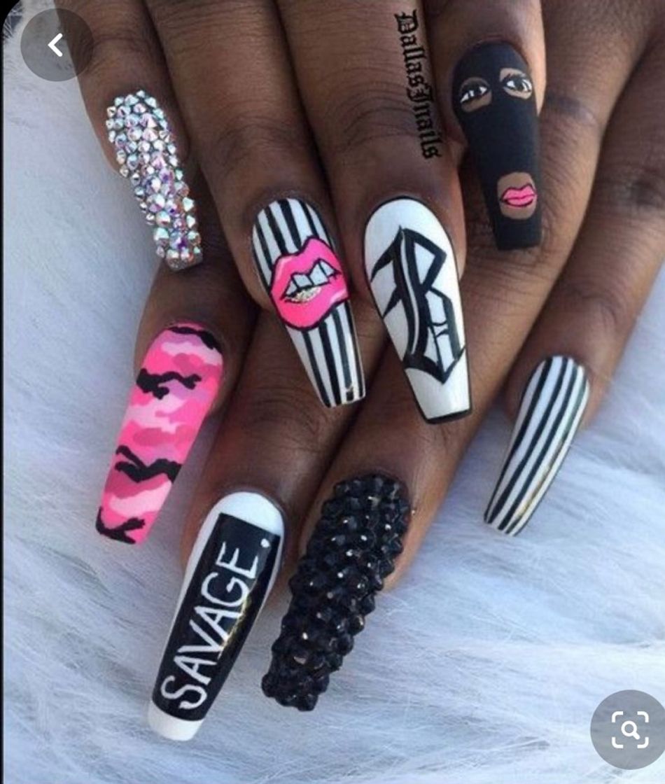 Fashion Lips Nails