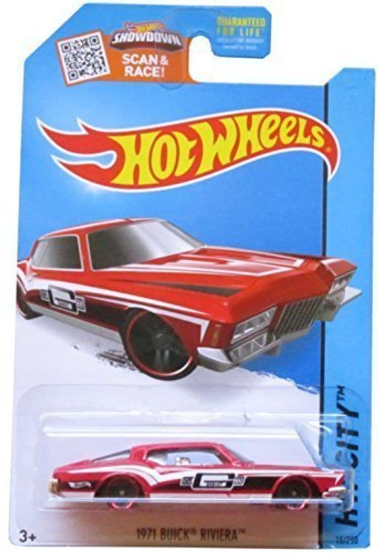 Product Hot Wheels, 2015 HW City, 1971 Buick Riviera [Red] Die-Cast Vehicle #15