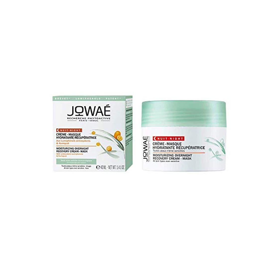 Belleza Jowaé Mascarilla Hidratante Recuperador Noche 40ml