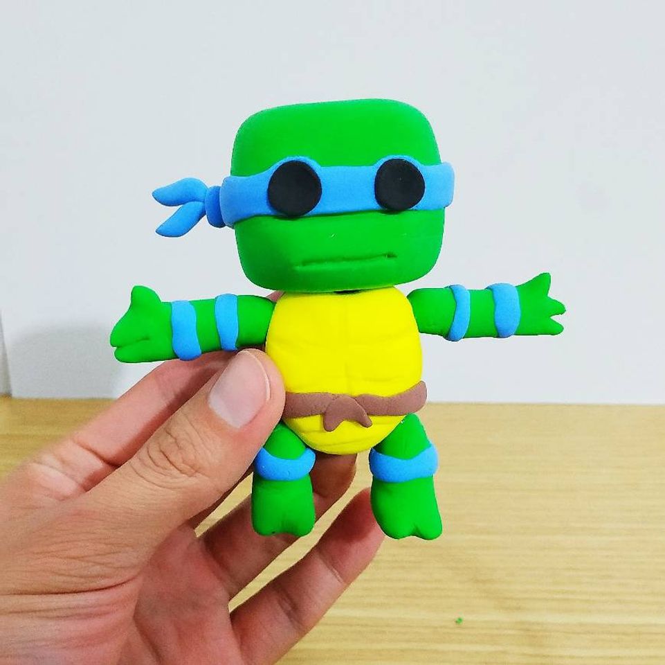 Fashion TORTUGA NINJA Funko Pop clay art. / How to make Teenage ...