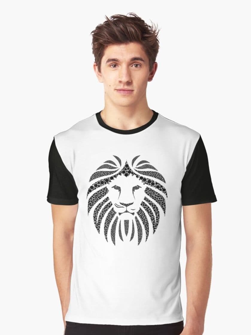 Moda Camiseta Gráfica Símbolo Tribal 