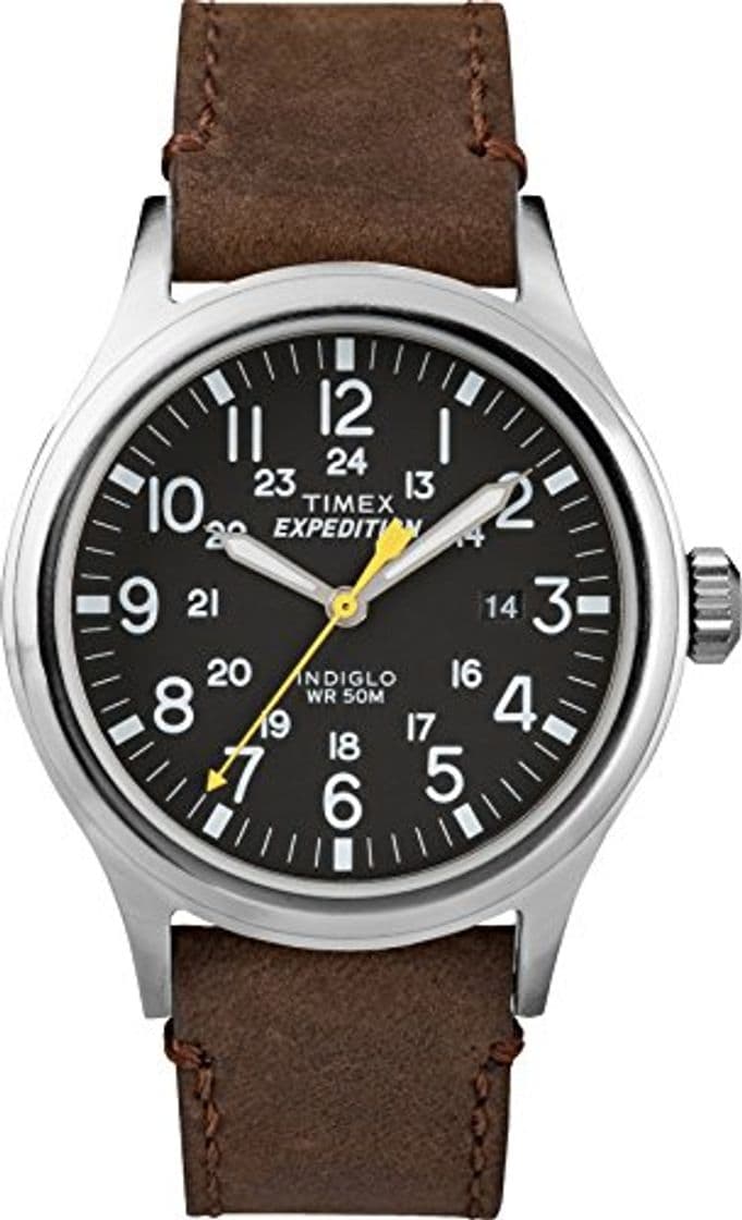 Producto Timex Reloj Analógico para Hombre de Cuarzo con Correa en Cuero TWC004500