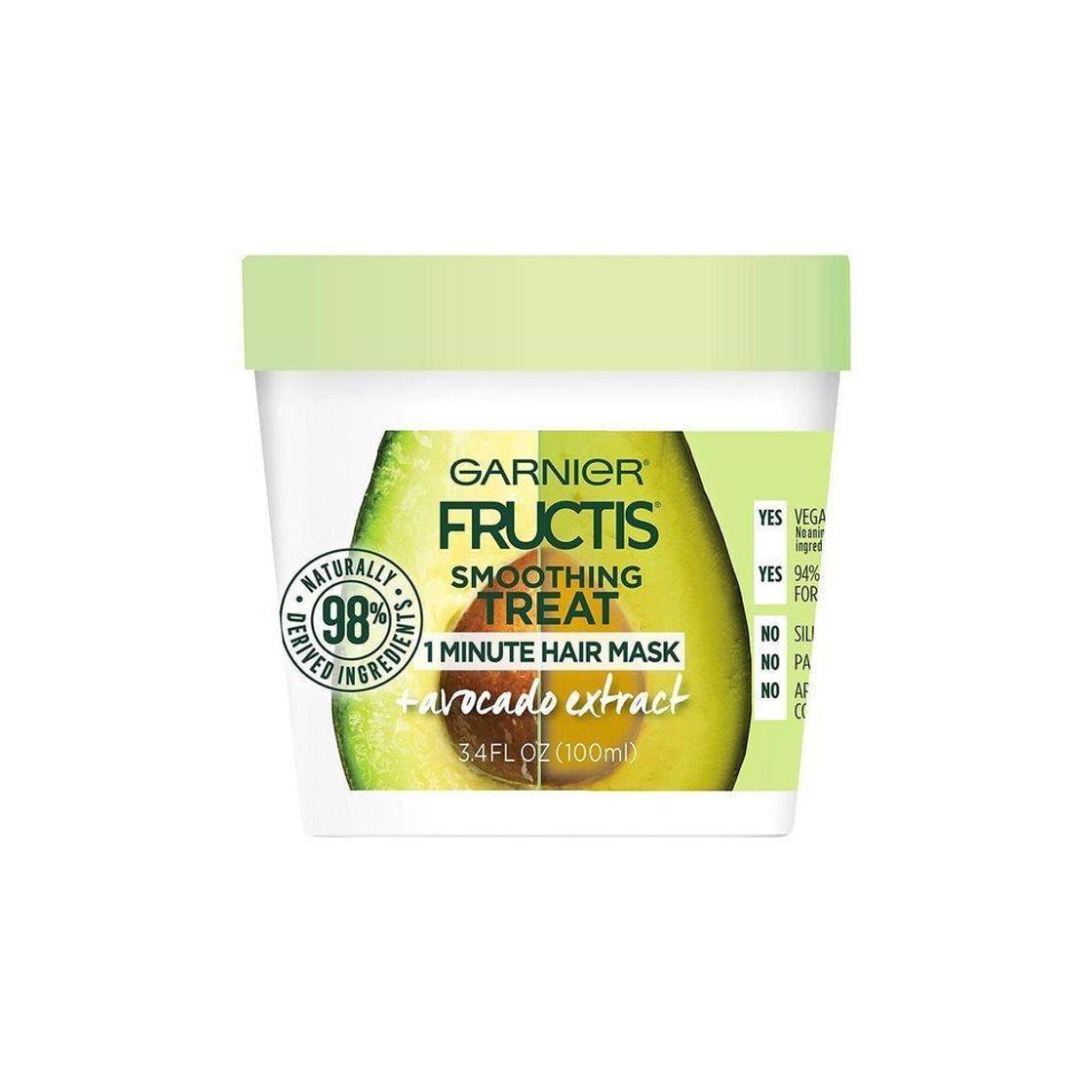 Belleza Garnier Fructis Hair Food Banana Mascarilla 3 en 1 - 3 Recipientes