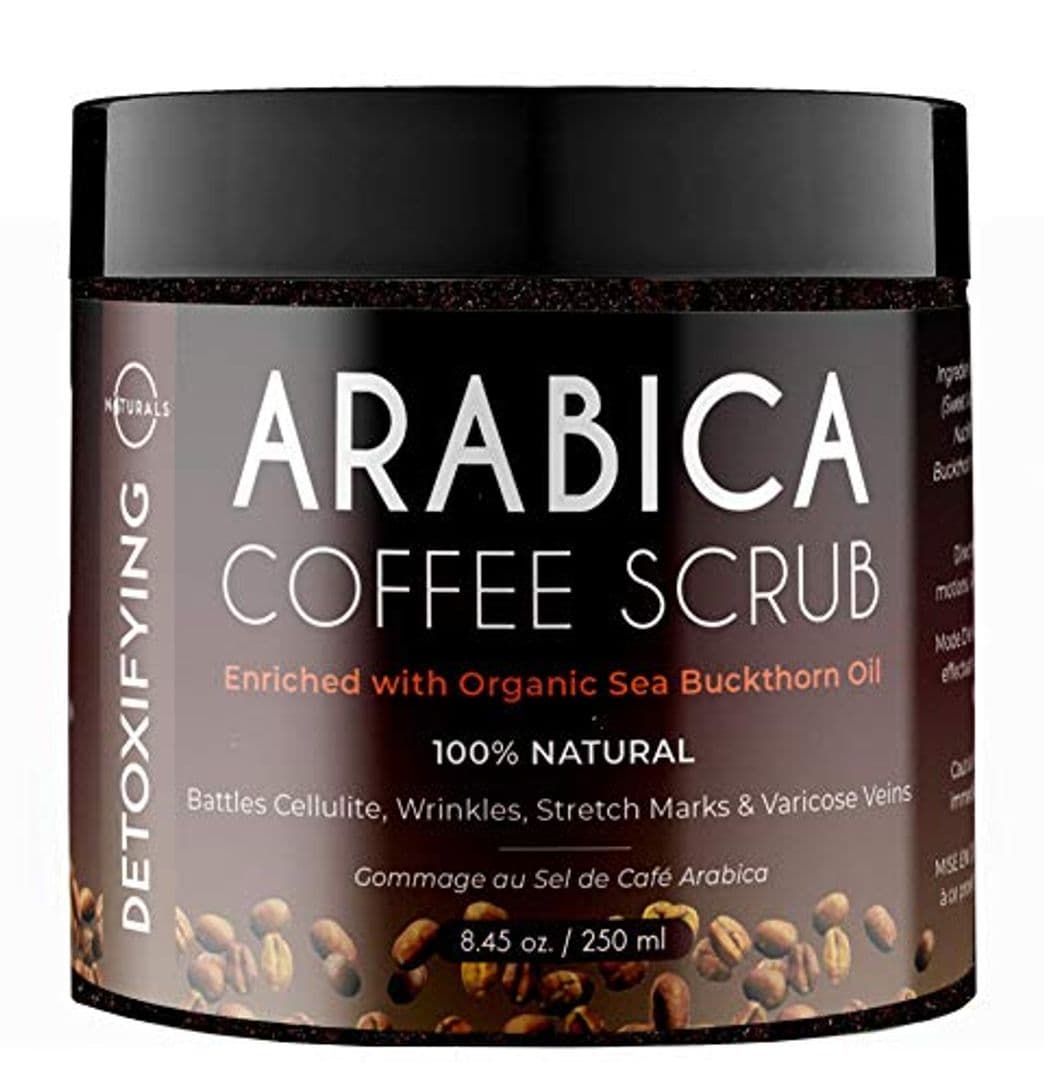 Belleza Exfoliante Corporal del Mar Muerto Café Arábico ONaturals